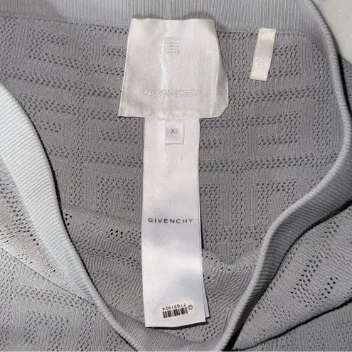 Givenchy 4G Monogram Lace Legging in Gray