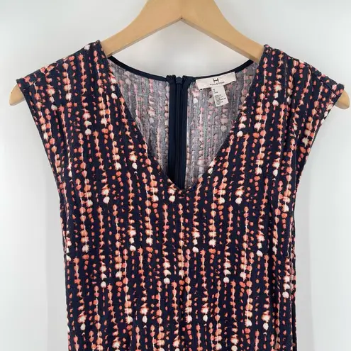 H by Halston Dress Size Extra Small Linen Blend Wrap Sash Tie Waist Sleeveless