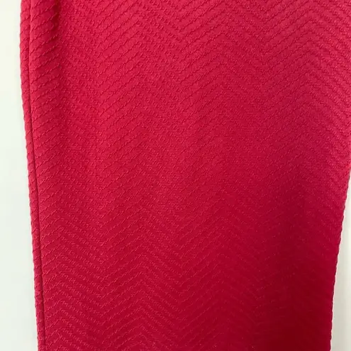Brat Star #138 red stretch pencil skirt