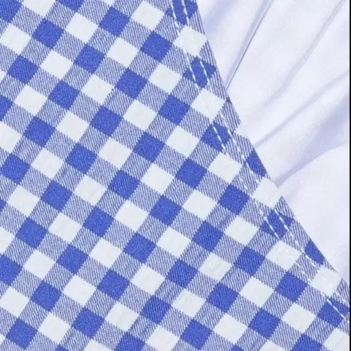 ONIA Royal Blue Gingham Ashley Bottom NWT Size XL WSO6-34