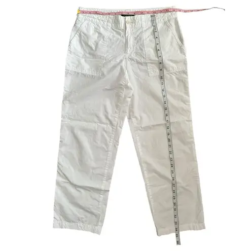 Ralph Lauren  White Womens Size 4 Cropped Capri Pants