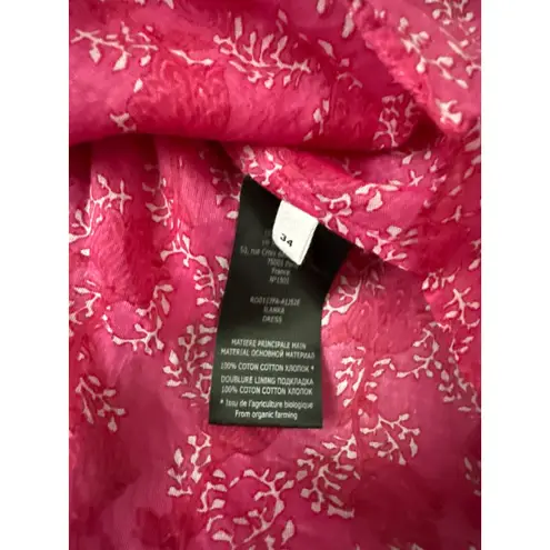 Isabel Marant Etoile Ilanka Dress Fuchsia Size 34
