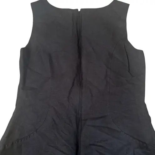 Jessica London Black Mini Sheath Dress With A Back Zip Closure Size 10