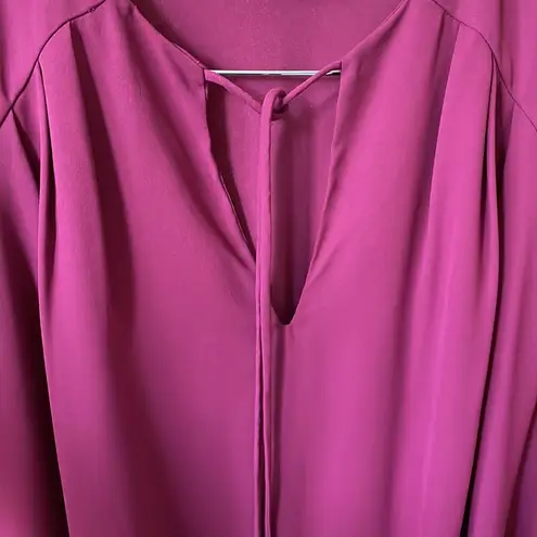 Krisa beautiful purple elastic waist mini dress