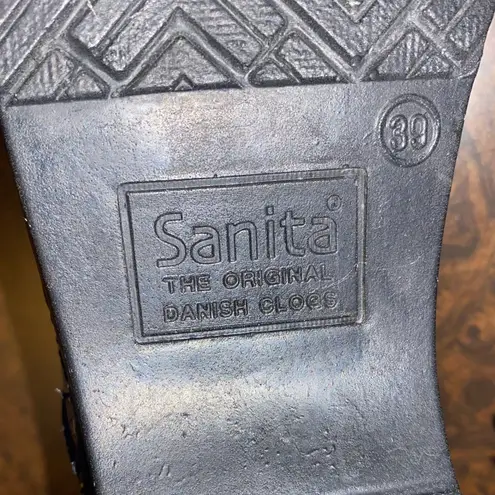 Sanita The Original Danish Clogs in Geometric Print