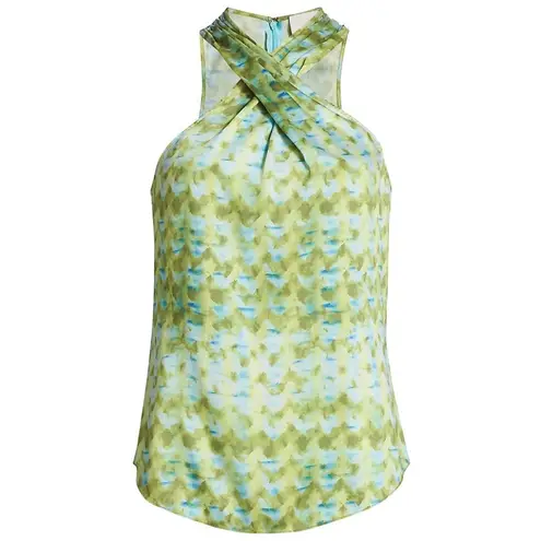 Cinq à Sept Women's Laine Printed Halterneck Top