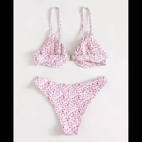 Boutique White & Pink, Rose Petal, Bikini Set
