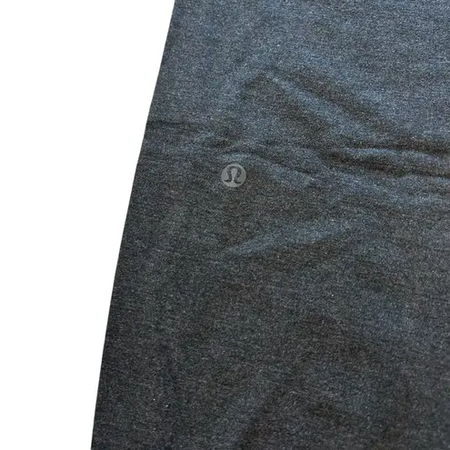 Lululemon  Women’s 8 High-Rise Jogger Ready to Fleece 
Heathered Black Sweatpants