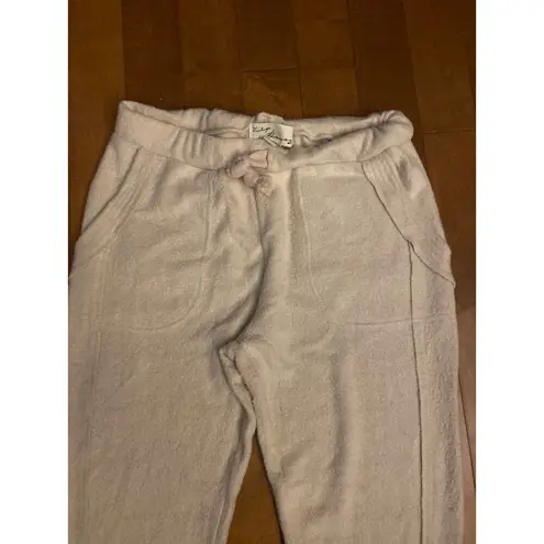 Vintage Havana ERIN COZY FLEECE SEAM DETAIL JOGGER size small