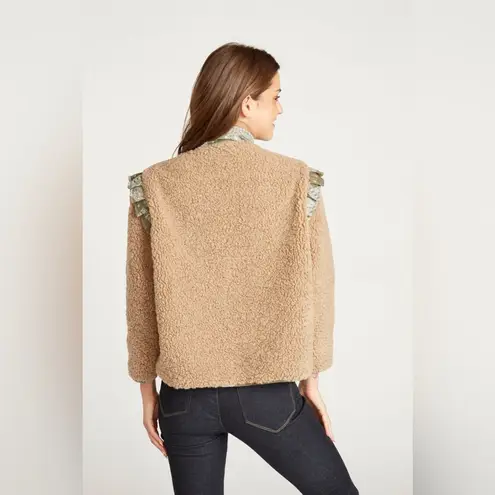 Driftwood 🆕 | FLEECE SHERPA JACKET | OLIVE BANDANA | SIZE: L