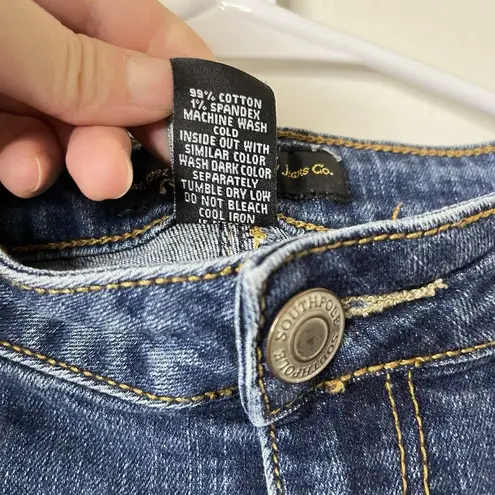 Southpole Jeans Womens 15 Blue Denim Jeans Straight HipHop Culture Y2K 34x30 Size 16