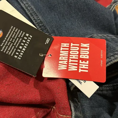 Dickies NWT Women's Warming Temp-iq Flex Denim Work Shirt XL