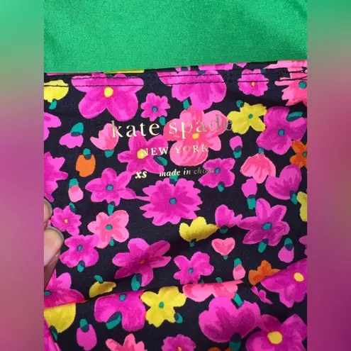 Kate Spade Floral Pink Leggings size XS