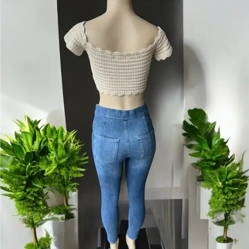 Stolen Hearts Crochet Crop Top