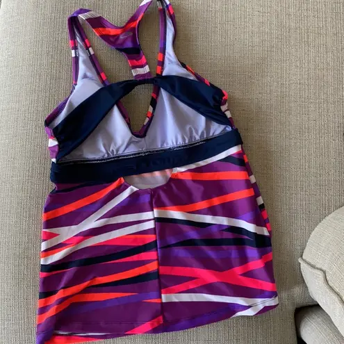 Champion Vibrant colorful workout tank or tankini swim top