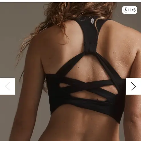 Free People FP Movement Synergy Crop Sports Bra Pale Purple Women’s Small