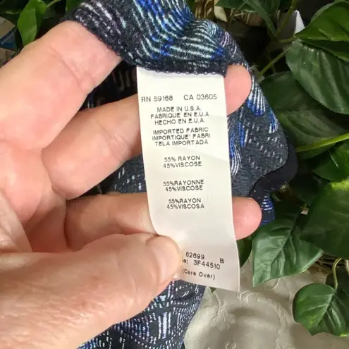 Fifteen Twenty Blue Hi/Lo Spaghetti Strap Razorback Summer Tunic Dress XS