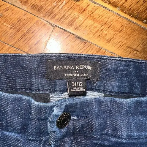 Banana Republic  denim 31/12 straight leg trouser jeans