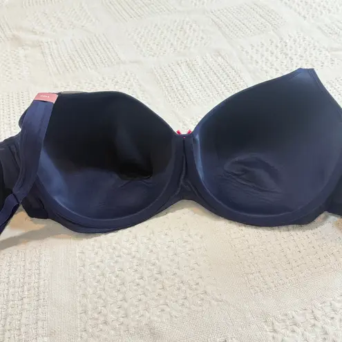 Cacique 48DD lightly lined balconette bra underwire BC 2984