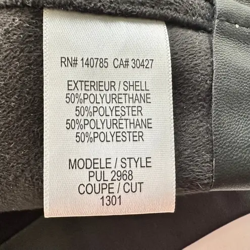 Brochu Walker The Drew Skirt Faux Leather Black Size Small Knee Length Pencil