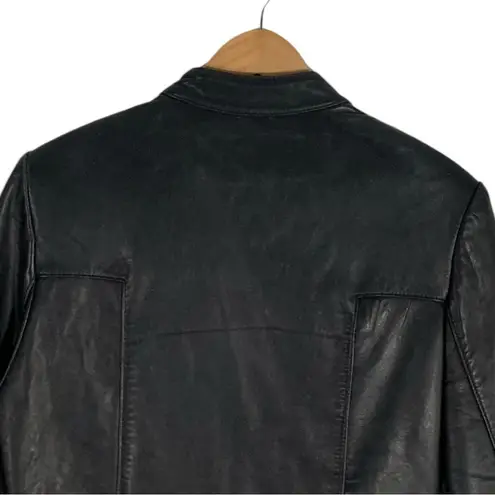 Marvin Richards VINTAGE Leather Moto Jacket Size Medium