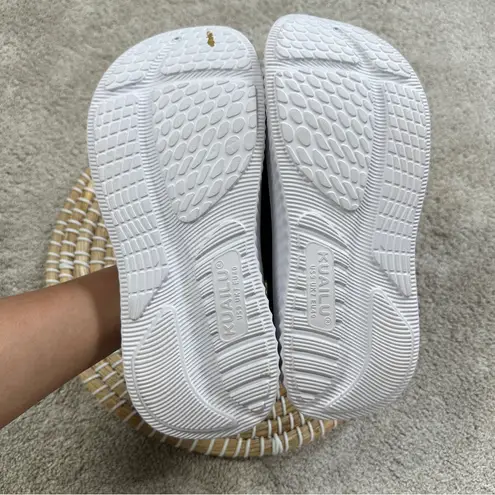 KuaiLu Women’s Recovery Sandals Comfortable Plantar Fasciitis Arch Support 9 Black