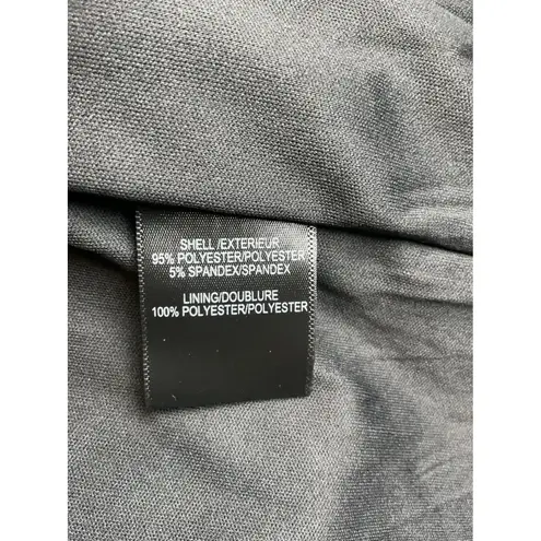 Belle Badgley Mischka Black Sleeveless Choker Neck V-Neck Party Cocktail Dress