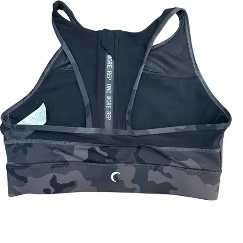 Zyia One More Rep padded Camouflage Sports Bra workout fitness activewear