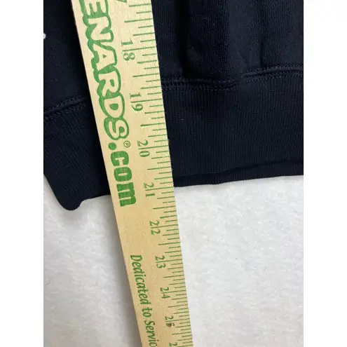 Love Grey Nordstrom Black Martini Cocktail Embroidered Crewneck Sweatshirt XS