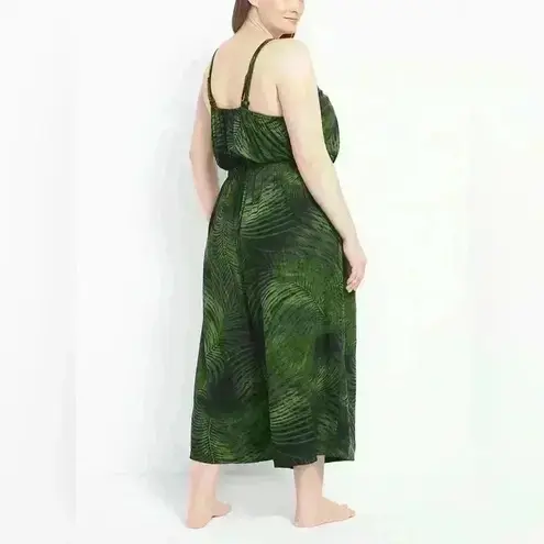 Cacique Printed Coverup Jumpsuit (T4)