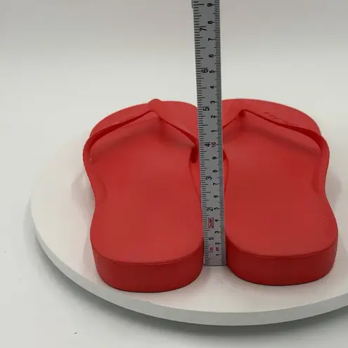 Archies Unisex Arch Support Flip Flops Thong Sandal Coral Mens 10/Women’s 11 Pink