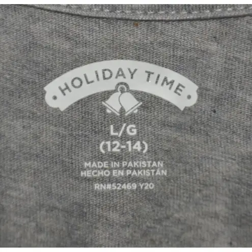 Holiday Time Great Christmas Theme Lot of Ladies Tees T-Shirts Size L 12-14