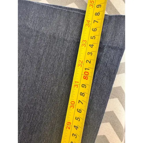 St. John’s Bay Women’s Size 10 Ultra Tall Boot Cut Jeans Classic Fit Dark Blue