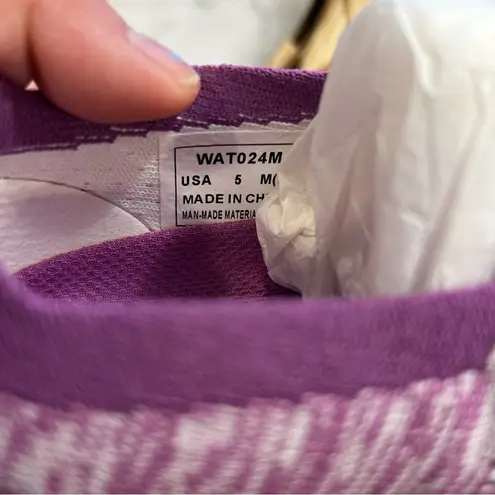 NWT Propet Purple Travel Active Stretch Slip On Comfort Shoes Size 5