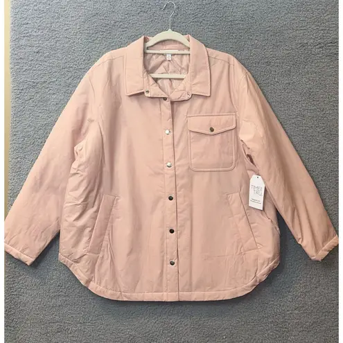 Time and Tru Shacket Womens M (8