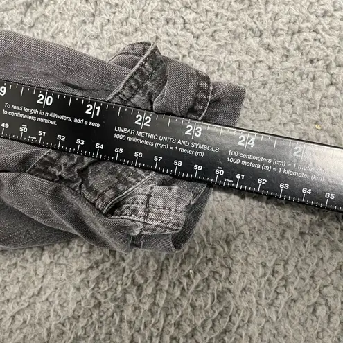 Treasure & Bond Treasure & Bond Utility Jacket Women M Gray Casual Full Zip