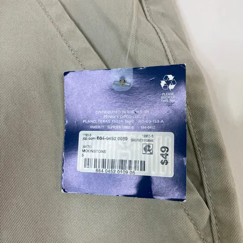 Arizona Jeans Arizona Jean Co. | Beige Moonstone Flare Cargo Pants Cotton Juniors 5