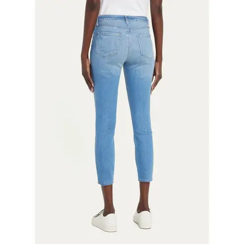 L'Agence NEW Margot High Rise Ankle Jeans Blanks Blue Denim Skinny US 25.