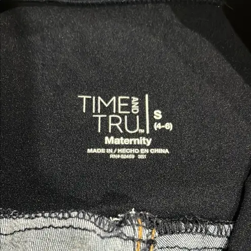Time and Tru Maternity Blue Shorts