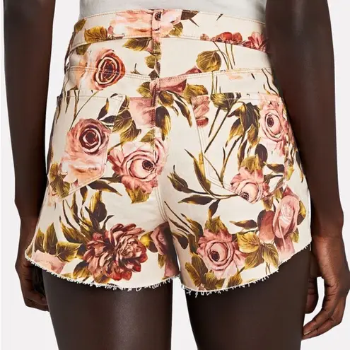 L'Agence Audrey Cut-Off Denim Shorts, NWOT