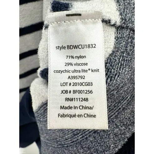 Barefoot Dreams Tunic Sweater Sz S French Terry Cozy Chic Ultra Lite Nautical