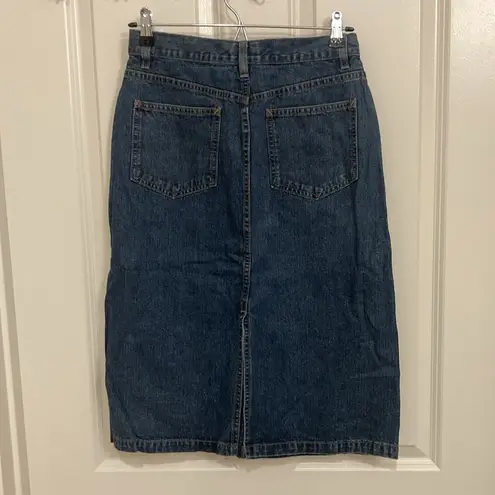 Calvin Klein Jeans  Denim Pencil Skirt