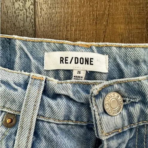 RE/DONE Originals 70s Straight Jeans Size 26