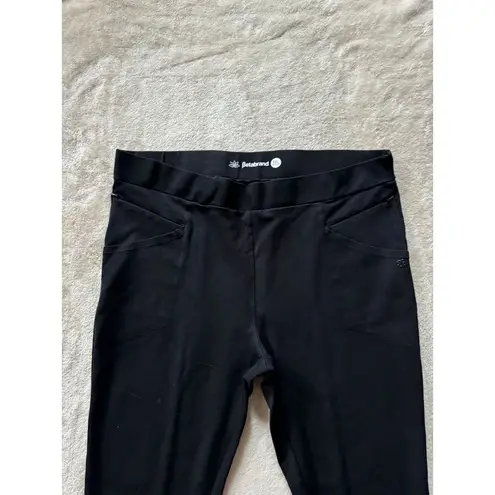 Betabrand Womens Straight Leg Pant Pockets Size 2XL Petite