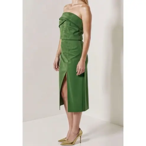 Sézane Lucilla Linen Skirt, Summer Green, FR40/US8