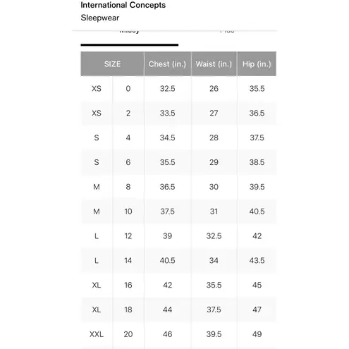 I.N.C. International Concepts Satin Long Pajama Set, Red Women’s XXL