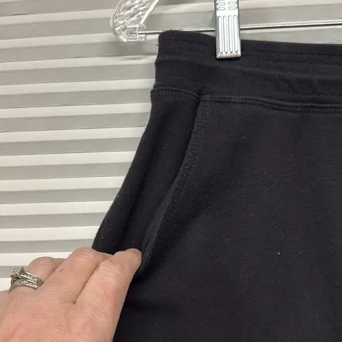 Sundry for Evereve Black Pull On Drawstring Waist Mini Skirt with Pockets Large