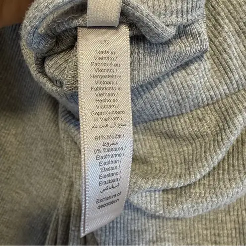 SKIMS Soft Lounge Short Sleep Set in Heather Grey Size Large