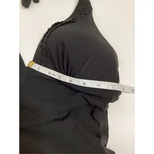 Robin Piccone New. black one piece swimsuit. Medium. Retails $179