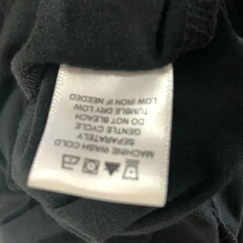 Kate & Mallory Off the Shoulder Black Tie Sleeve Midi Dress size Small